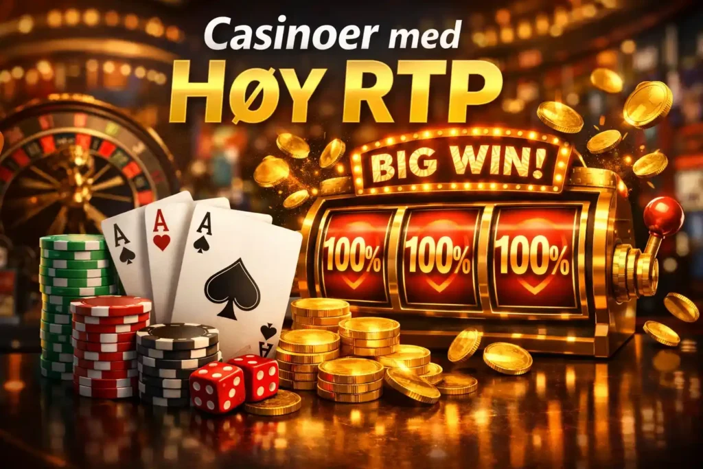 casinoer med høy rtp
